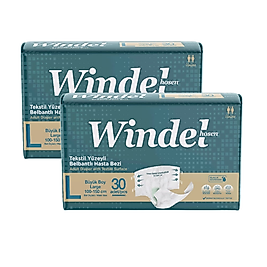 Windelhosen Belbantlı Hasta Bezi Büyük (Large) 60 Adet