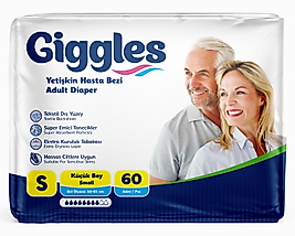 Giggles Belbantlı Hasta Bezi Küçük (Small) 60 Adet