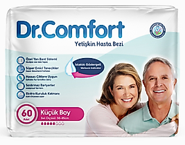 Dr.Comfort Belbantlı Hasta Bezi Küçük (Small) 60 Adet