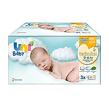 UNİ BABY 3X40 YENİDOĞAN ISLAK MENDİL