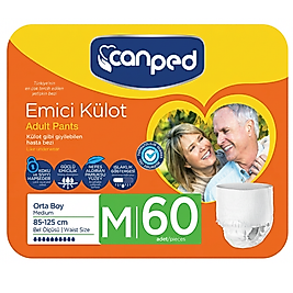 Canped Emici Külot Orta (Medium) 60 Adet