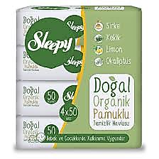 SLEEPY 4X50 ORGANİK ISLAK MENDİL