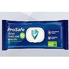 PROSAFE YETİŞKİN PERİNE VE VÜCUT TEMİZLEME ISLAK HAVLUSU