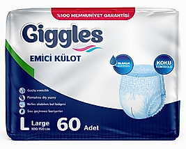 Giggles Yetişkin Emici Külot Büyük (Large) 60 Adet