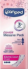 CANPED 20Lİ EKSTRA UZUN GÜNLÜK MESANE PEDİ