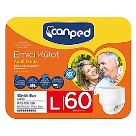 Canped Emici Külot Büyük (Large) 60 Adet