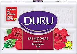 DURU 4LÜ 600GR ÇOK KÖPÜREN BEYAZ SABUN