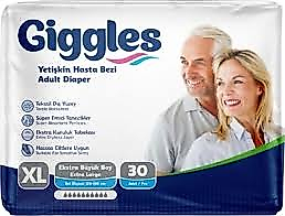 GİGGLES XL30LU BELDEN BAĞLAMALI HASTA BEZİ