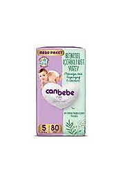 CANBEBE NO 5 BELDEN BAĞLAMALI BEBEK BEZİ 80Lİ