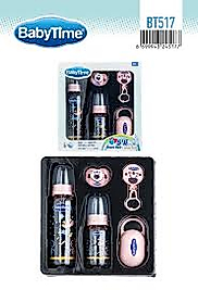 BABYTİME BT517 CAMSET BİBERON EMZİK SETİ