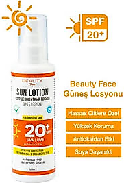 BEAUTY GÜNEŞ SOLÜSYONU 20+SPF 150ML