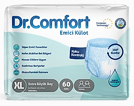 Dr.Comfort Yetişkin Emici Külot Ekstra Büyük (XLarge) 60 Adet